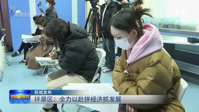 权威发布  环翠区：全力以赴拼经济抓发展