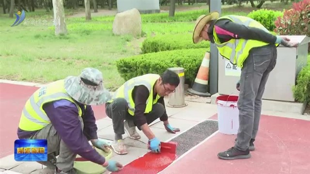荣成：全力做好“荣马”赛道沿线绿化保障工作