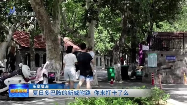 夏日多巴胺的新威附路 你来打卡了么？【威海广电讯】