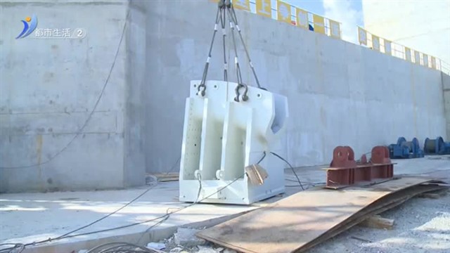 乳山口大桥建设全面进入上部结构施工阶段【威海广电讯】
