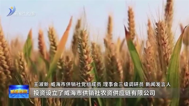 权威发布：提升供销社为农服务能力 畅通农村商品流通渠道【威海广电讯】