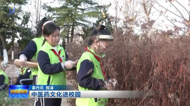 中医药文化进校园【威海广电讯】