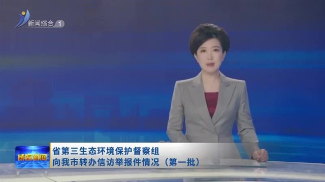 省第三生态环境保护督察组向我市转办信访举报件情况（第一批）【威海广电讯】