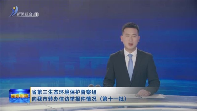 省第三生态环境保护督察组向我市转办信访举报件情况（第十一批）【威海广电讯】