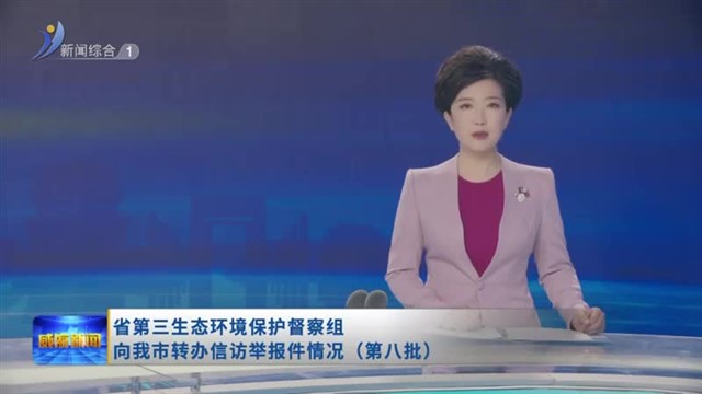 省第三生态环境保护督察组向我市转办信访举报件情况（第八批）【威海广电讯】