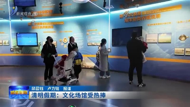 清明假期：文化场馆受热捧【威海广电讯】