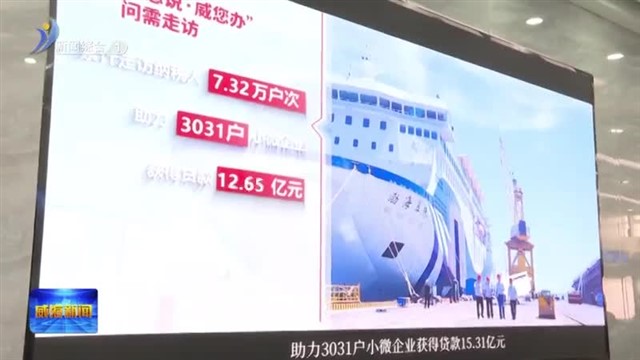 惠企便民春风里 情暖威海与税行 【威海广电讯】