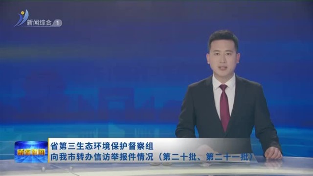 省第三生态环境保护督察组向我市转办信访举报件情况（第二十批、第二十一批）【威海广电讯】