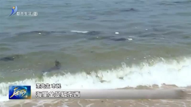 每日净滩五分钟 让海洋更美丽【威海广电讯】