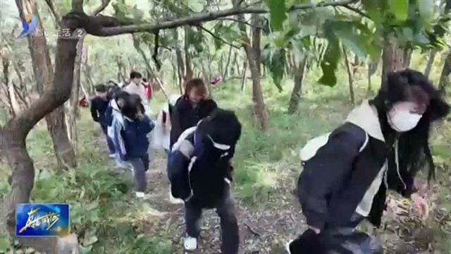 相约世界城市日 里口山环保健步行【威海广电讯】