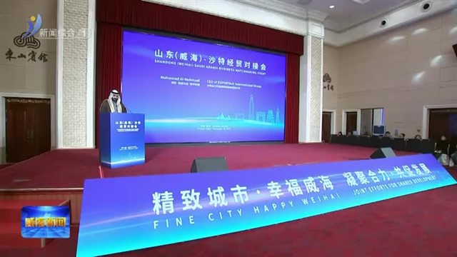 山东(威海)-沙特经贸对接会举行【威海广电讯】