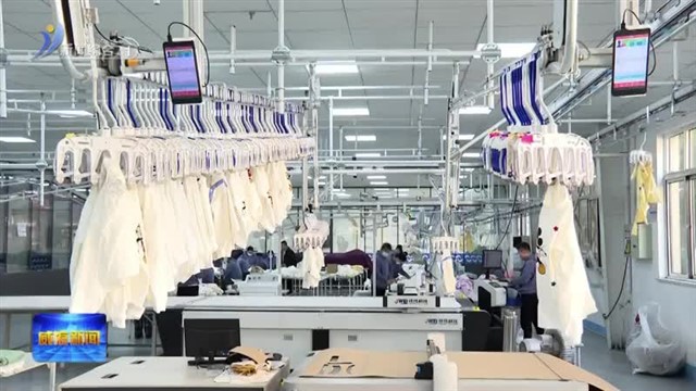 贾瑞霭走访调研分包企业复工复产情况【威海广电讯】