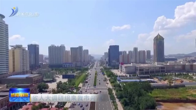 省人大调研组来我市开展专题调研【威海广电讯】