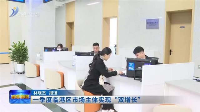 一季度临港区市场主体实现“双增长”【威海广电讯】