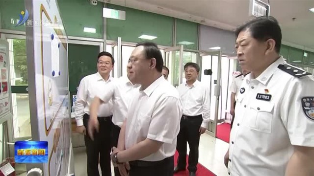 闫剑波督导检查高考服务保障工作