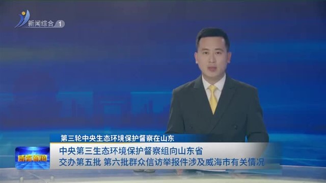 中央第三生态环境保护督察组向山东省交办第五批、第六批群众信访举报件涉及威海市有关情况