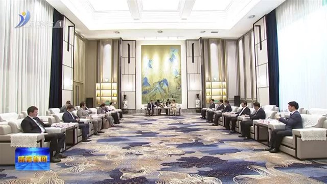 孔凡萍会见吉尔吉斯斯坦客人