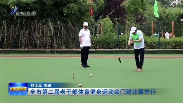 全市第二届老干部体育健身运动会门球比赛举行