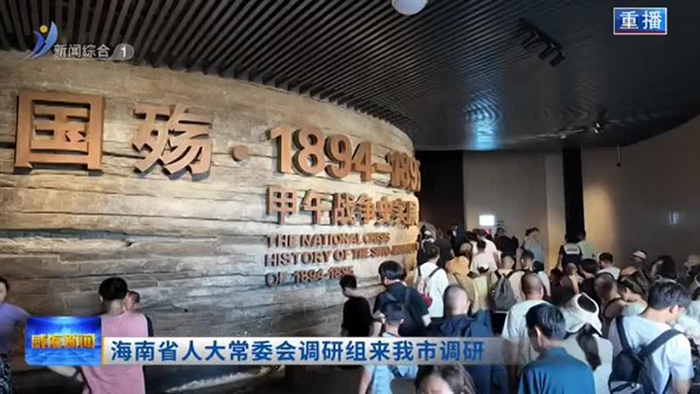 海南省人大常委会调研组来我市调研