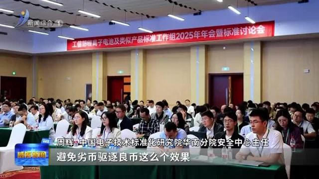 2025第四届钠离子电池产业链与标准发展论坛在南海新区举行