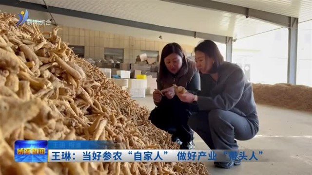 王琳：当好参农“自家人” 做好产业“带头人”