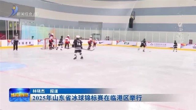 2025年山东省冰球锦标赛在临港区举行