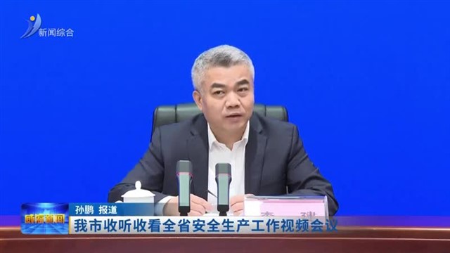 我市收听收看全省安全生产工作视频会议